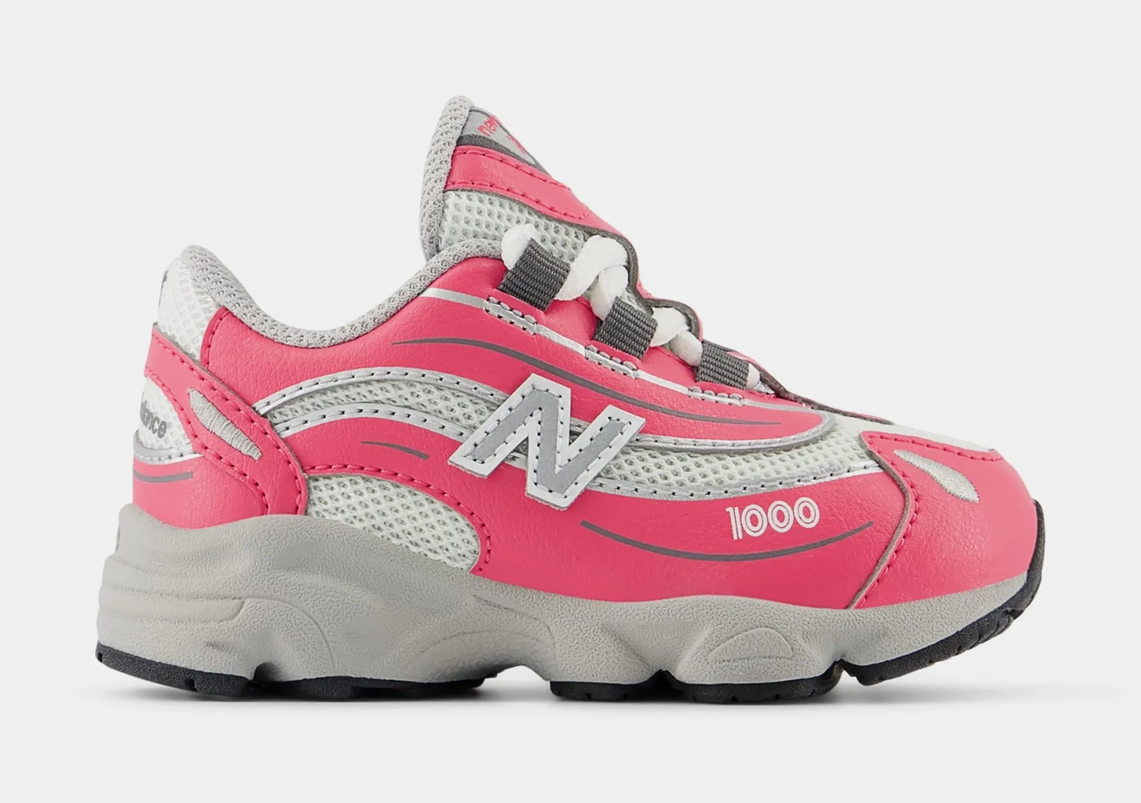 1000 Infant Toddler Running Shoes (Pink/Grey)