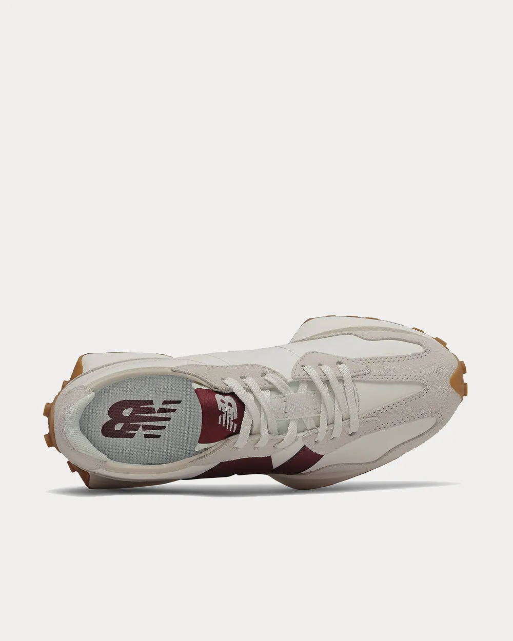 327 Moonbeam Classic Burgundy Low Top Sneakers