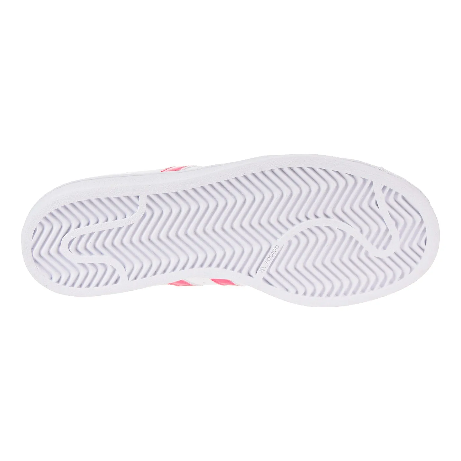 Adidas Superstar J Big Kids' Running Shoes Ft White/ReaPnk/FtWhite