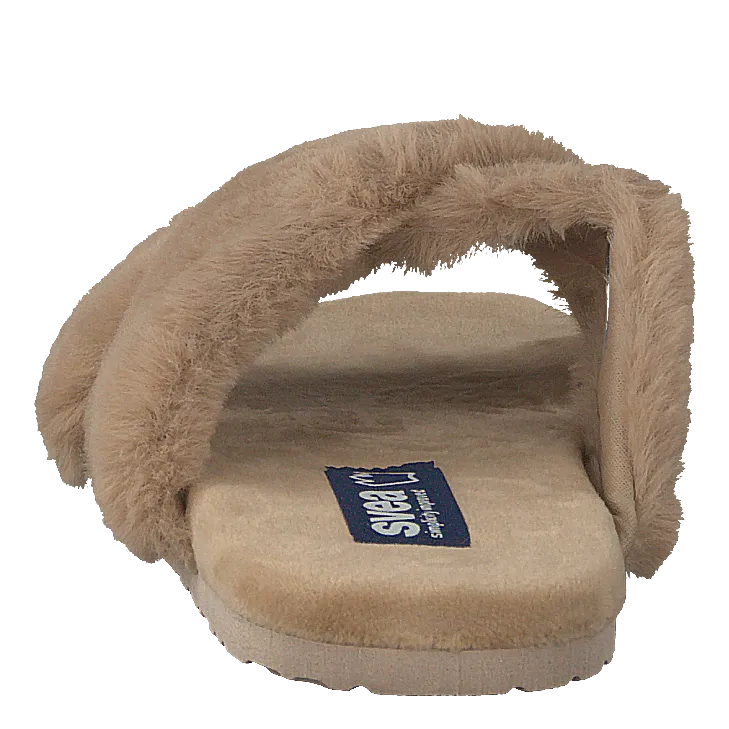 Alex Cross Fur Beige