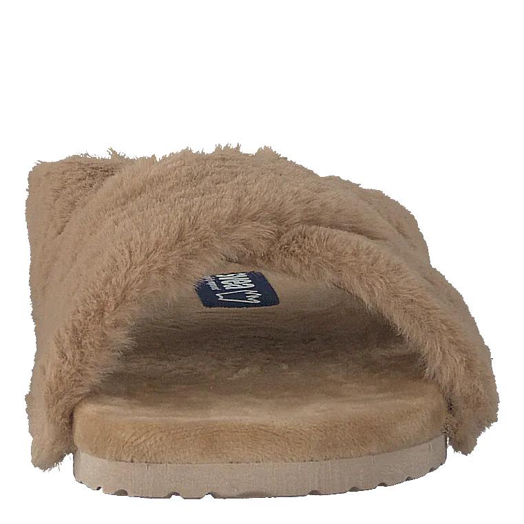 Alex Cross Fur Beige