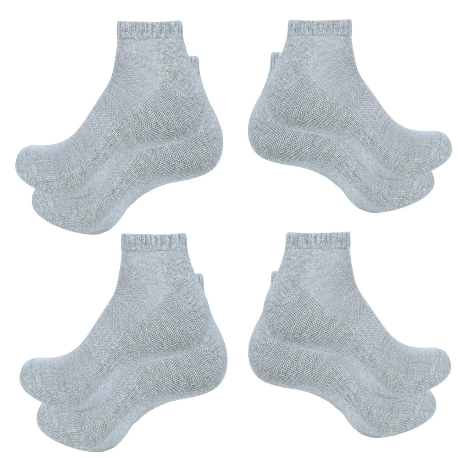 Ankle Socks for Women|Sneaker Socks|Low Cut Breathable Sock|Athletic Socks Gym Activewear Everyday Sock|4 Packs