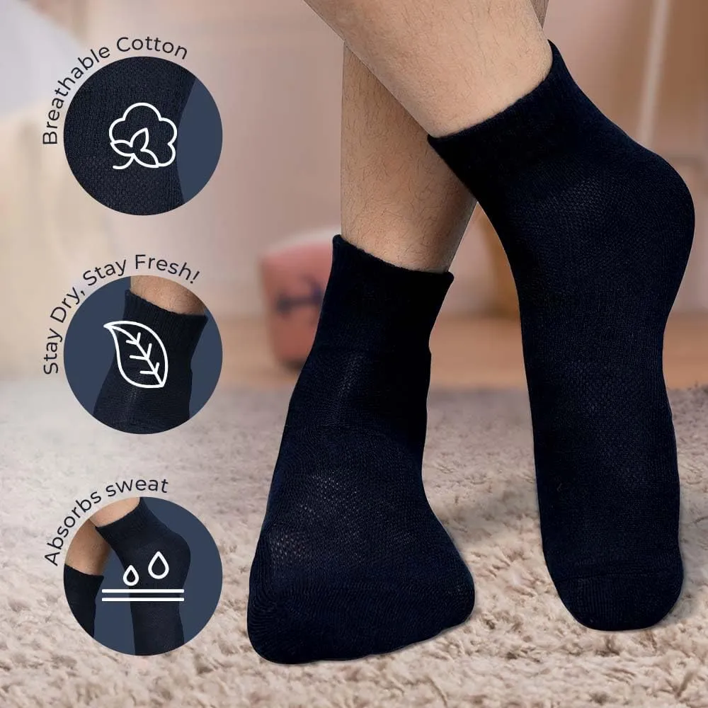 Ankle Socks for Women|Sneaker Socks|Low Cut Breathable Sock|Athletic Socks Gym Activewear Everyday Sock|4 Packs