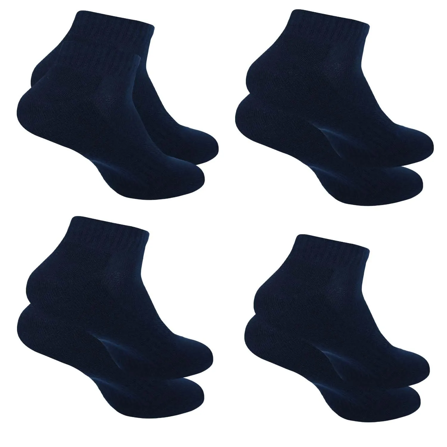 Ankle Socks for Women|Sneaker Socks|Low Cut Breathable Sock|Athletic Socks Gym Activewear Everyday Sock|4 Packs