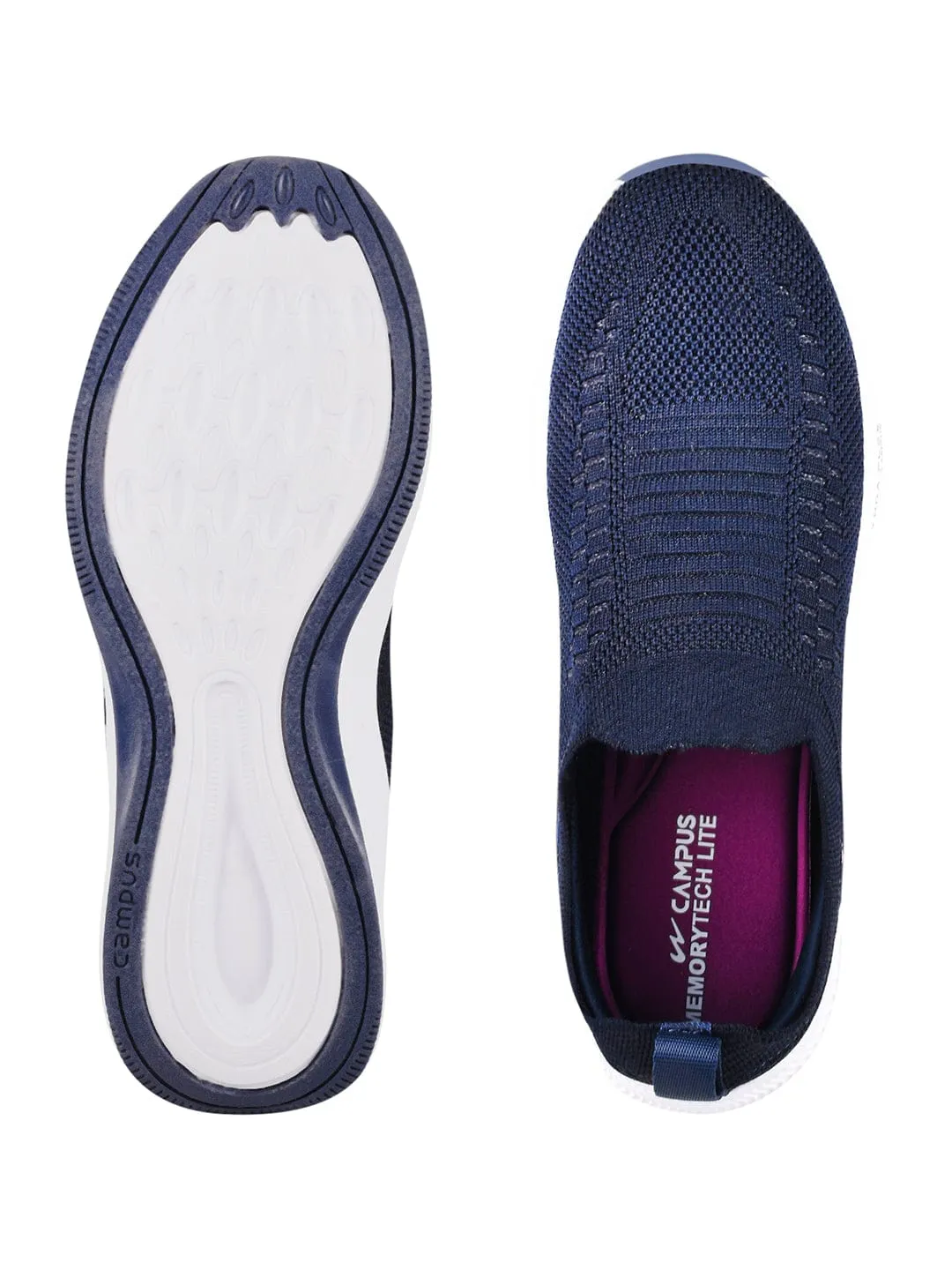 ANNIE Navy Women's Walking Shoes