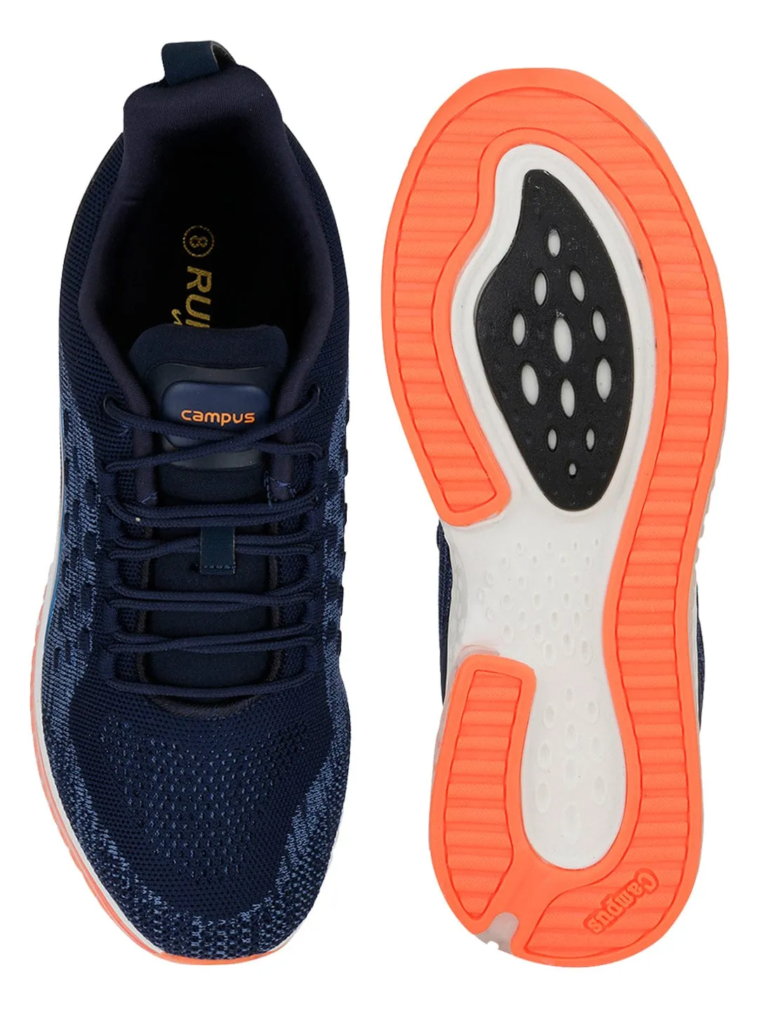 ANTHEM Navy Men's Running Shoes