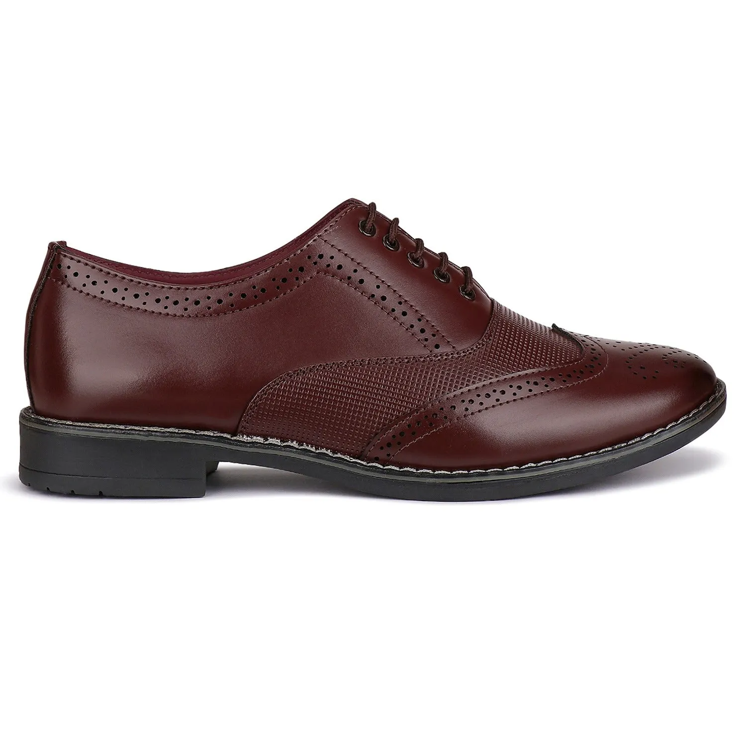 Bersache Comfortable Formal Outdoor Stylish Officewear Partywear Shoes For Men 9100 (Tan)