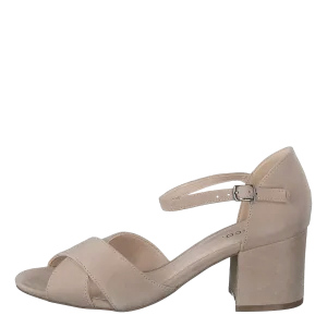Biacate Suede Cross Sandal 271 Nougat 1