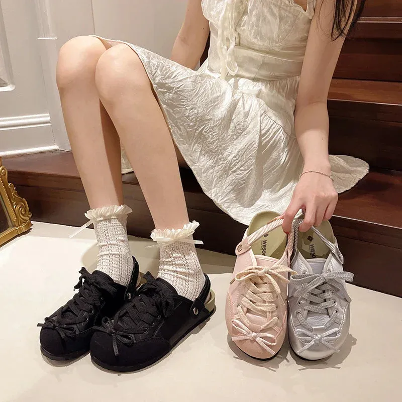 binfenxie Designer Cover Toe Women Mules Slippers Fashion Shallow Slip On Ladies Casual Street Style Platform Flats Slides