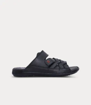 BM6867-BLACK-Men Slipper
