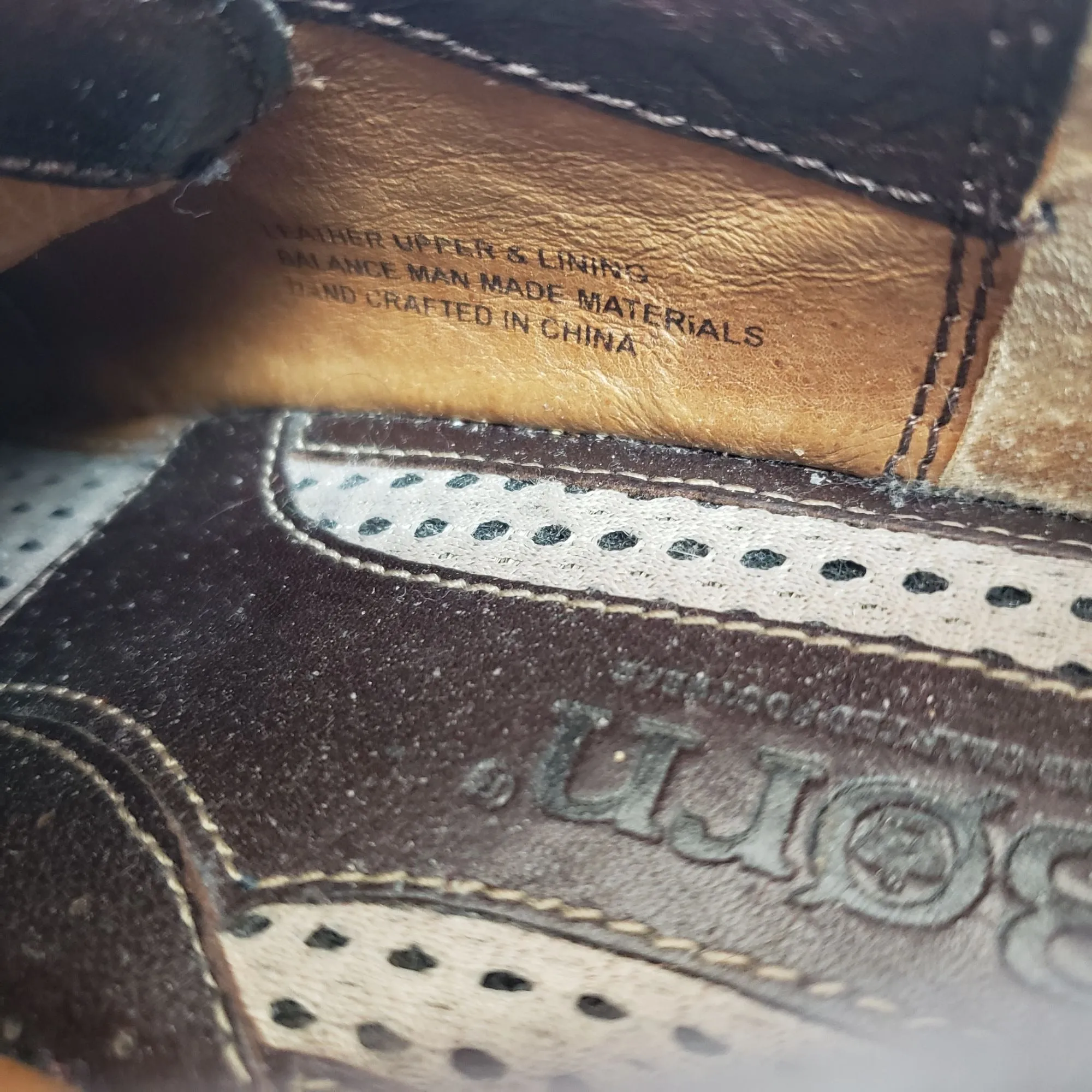 Born Classic Oxford Leather Lace-Up Shoes Size 6