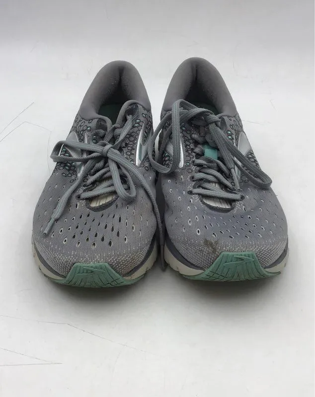 Brooks Women's Glycerin 17 1202831B070 Gray Lace-Up Running Shoes - Size 9.5