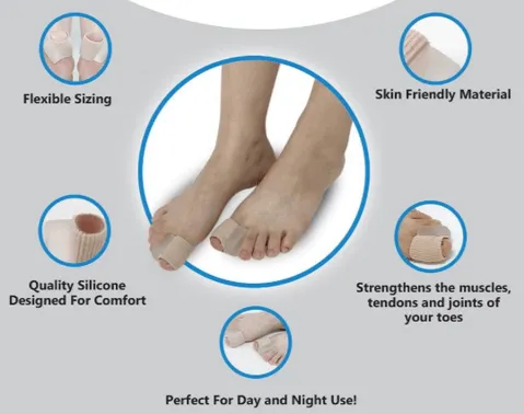 Bunion Relief Toe Caps - Toe Separator ~ Soft and Comfortable!