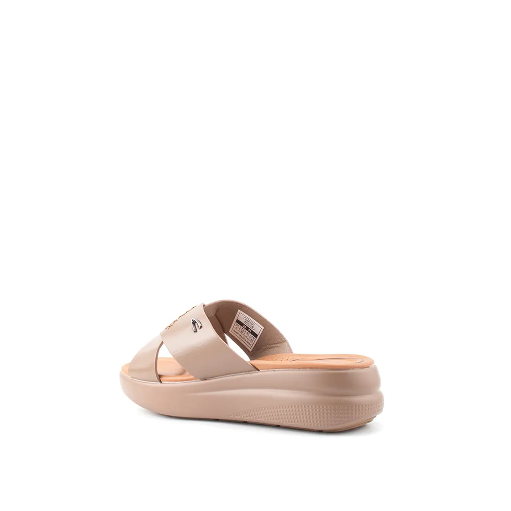 camel active Women Victoria 1 Cross-Strap Sandals -782402-YR01SV-6-KHAKI