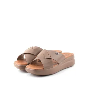 camel active Women Victoria 1 Cross-Strap Sandals -782402-YR01SV-6-KHAKI
