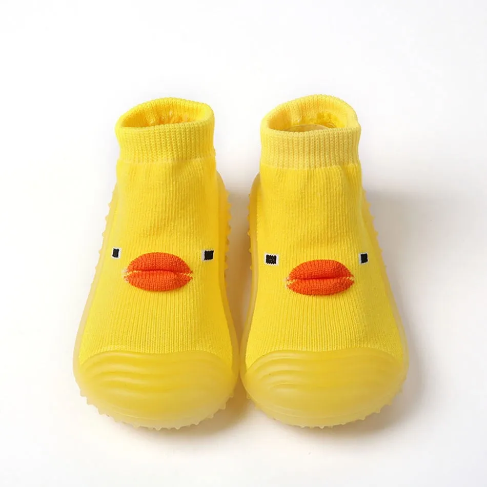 Cartoon little yellow duck baby toddler shoes