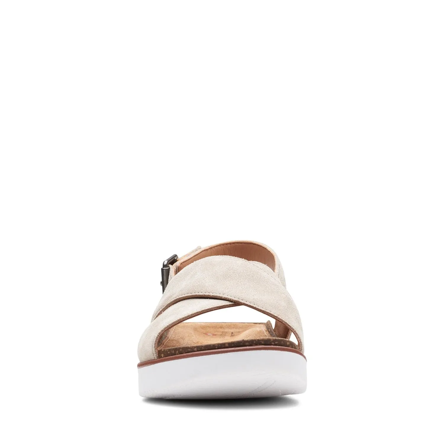 Clarks Elayne Cross Sandals (Standard Fit)