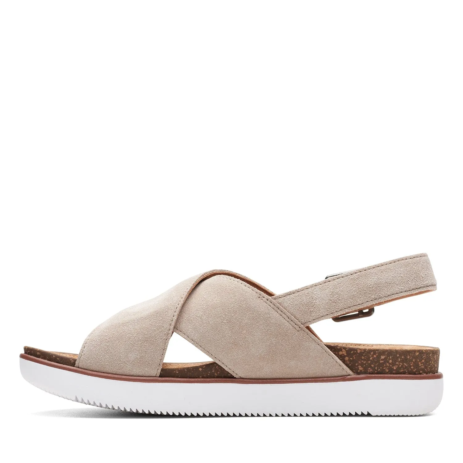 Clarks Elayne Cross Sandals (Standard Fit)