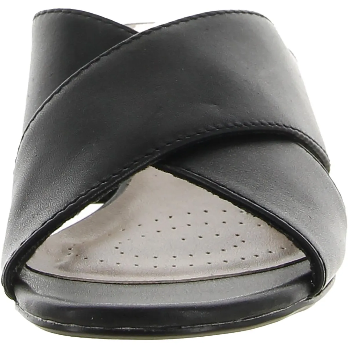 Clarks Womens Caroleigh Erin Leather Dressy Heel Sandals
