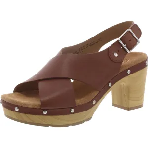 Clarks Womens Ledella Club Open Toe Ankle Strap Slingback Sandals
