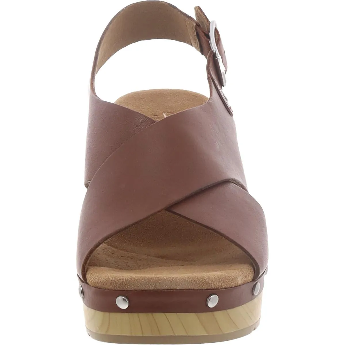 Clarks Womens Ledella Club Open Toe Ankle Strap Slingback Sandals