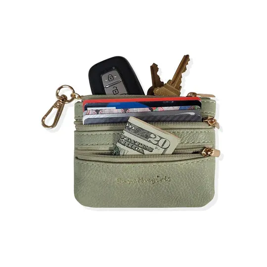 Clip & Go Phone Strap & Pouch - Chevron