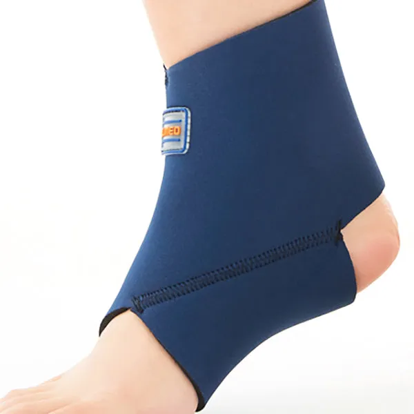 Compression Ankle Sleeve Wrap Eases Swelling, Joint Pain, Archilies Relief Ankle Sleeve Compression With Heel Open For Sports Injury (Small, Medium, Large, Extra Large)