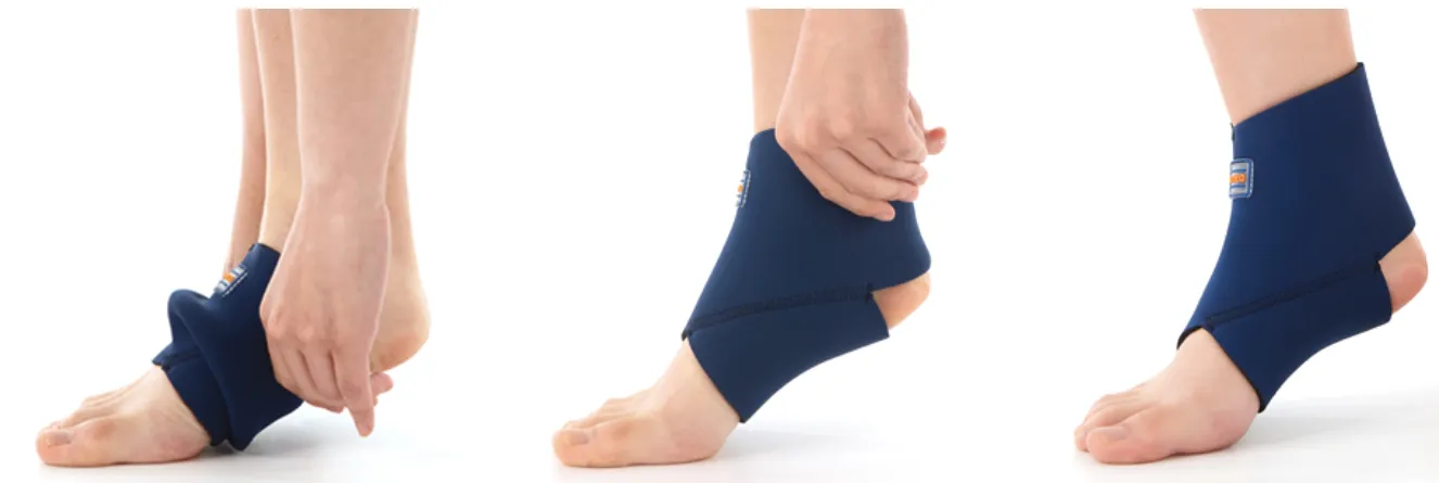 Compression Ankle Sleeve Wrap Eases Swelling, Joint Pain, Archilies Relief Ankle Sleeve Compression With Heel Open For Sports Injury (Small, Medium, Large, Extra Large)