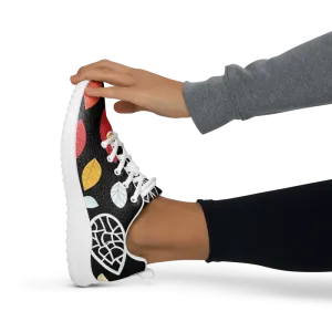 Cozy Fall Leaves Women's Athletic Shoes