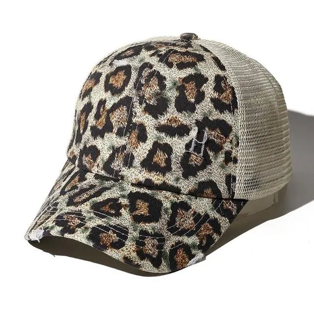 Criss Cross Easy Ponytail Cap