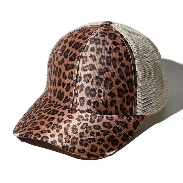 Criss Cross Easy Ponytail Cap