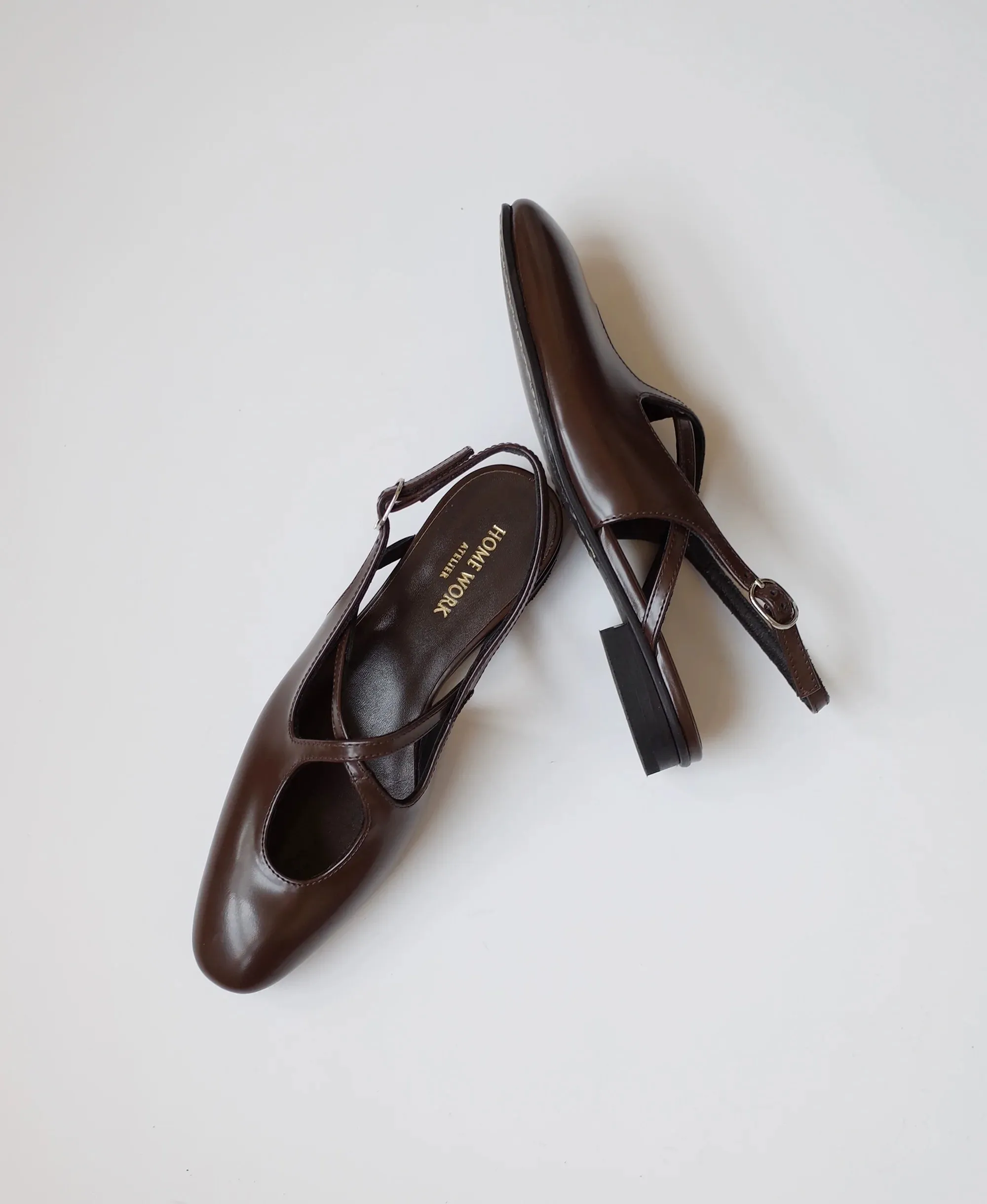 Cross Strap Slingback Sandals