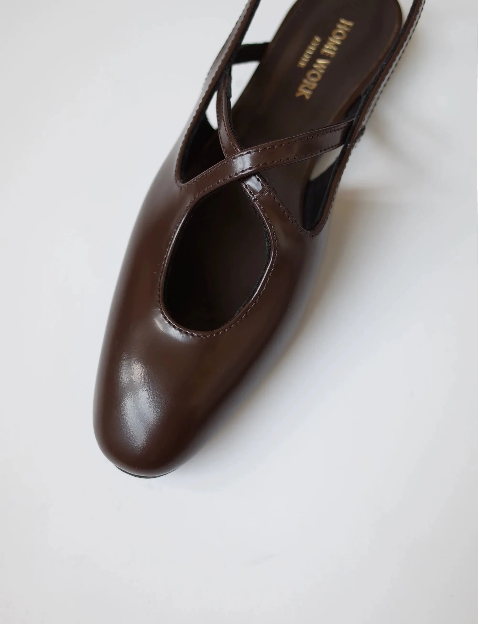 Cross Strap Slingback Sandals