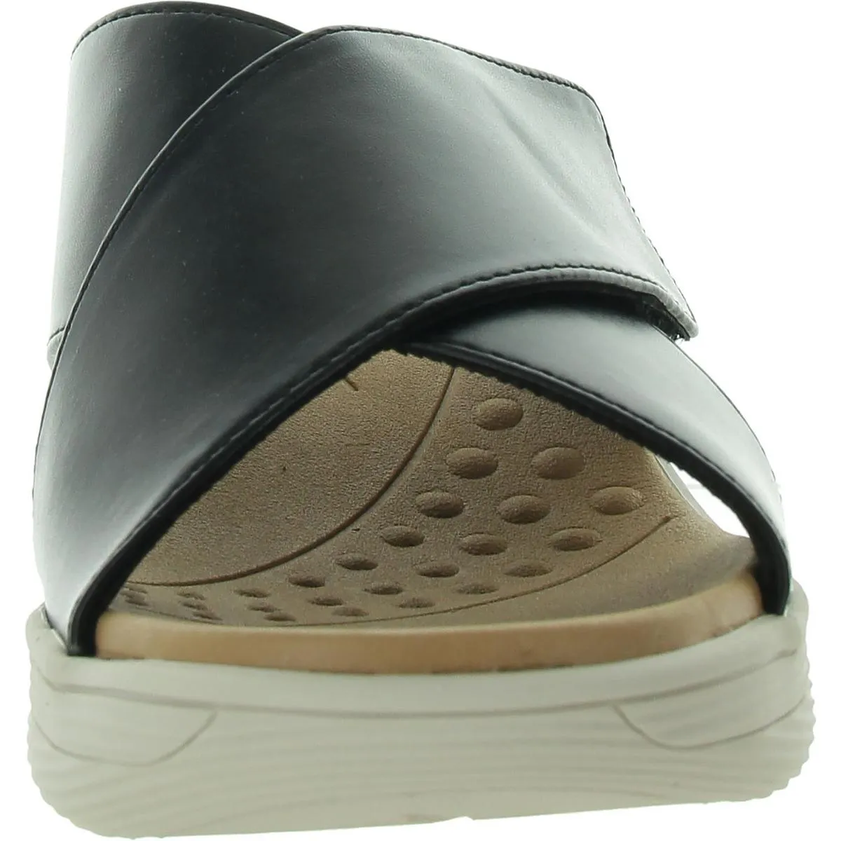 Easy Spirit Womens Bindie8 Open Toe Lightweight Slide Sandals