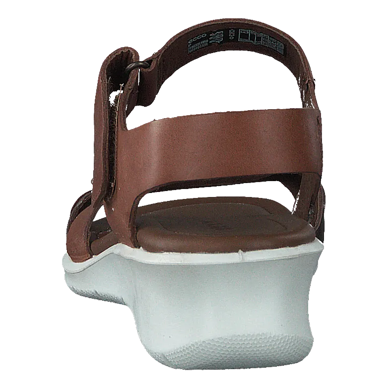 Felicia Sandal Brandy/coffee/mahogany
