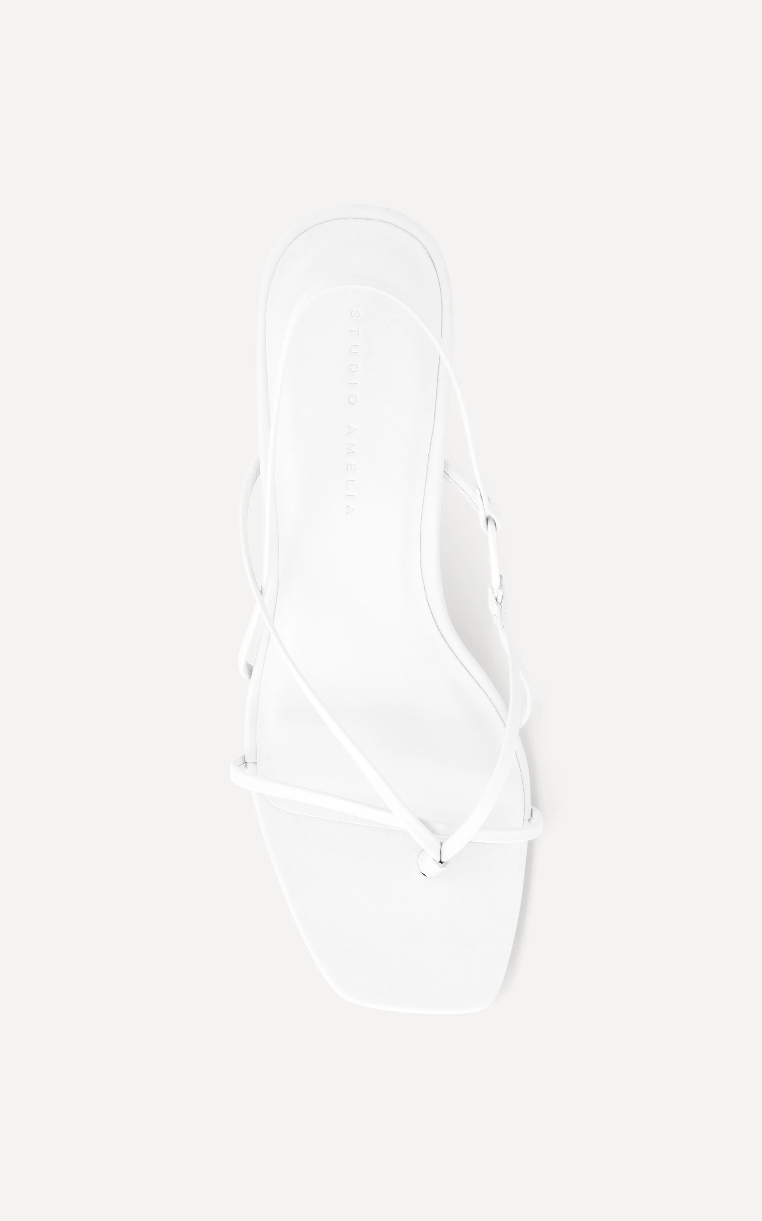 Flip Flop 75 Heel | White