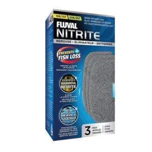 Fluval 106/206, 107/207 Nitrite Remover Pads 3 Pack
