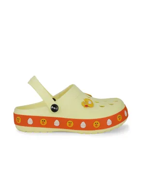 GC-4012C Yellow Child Clogs