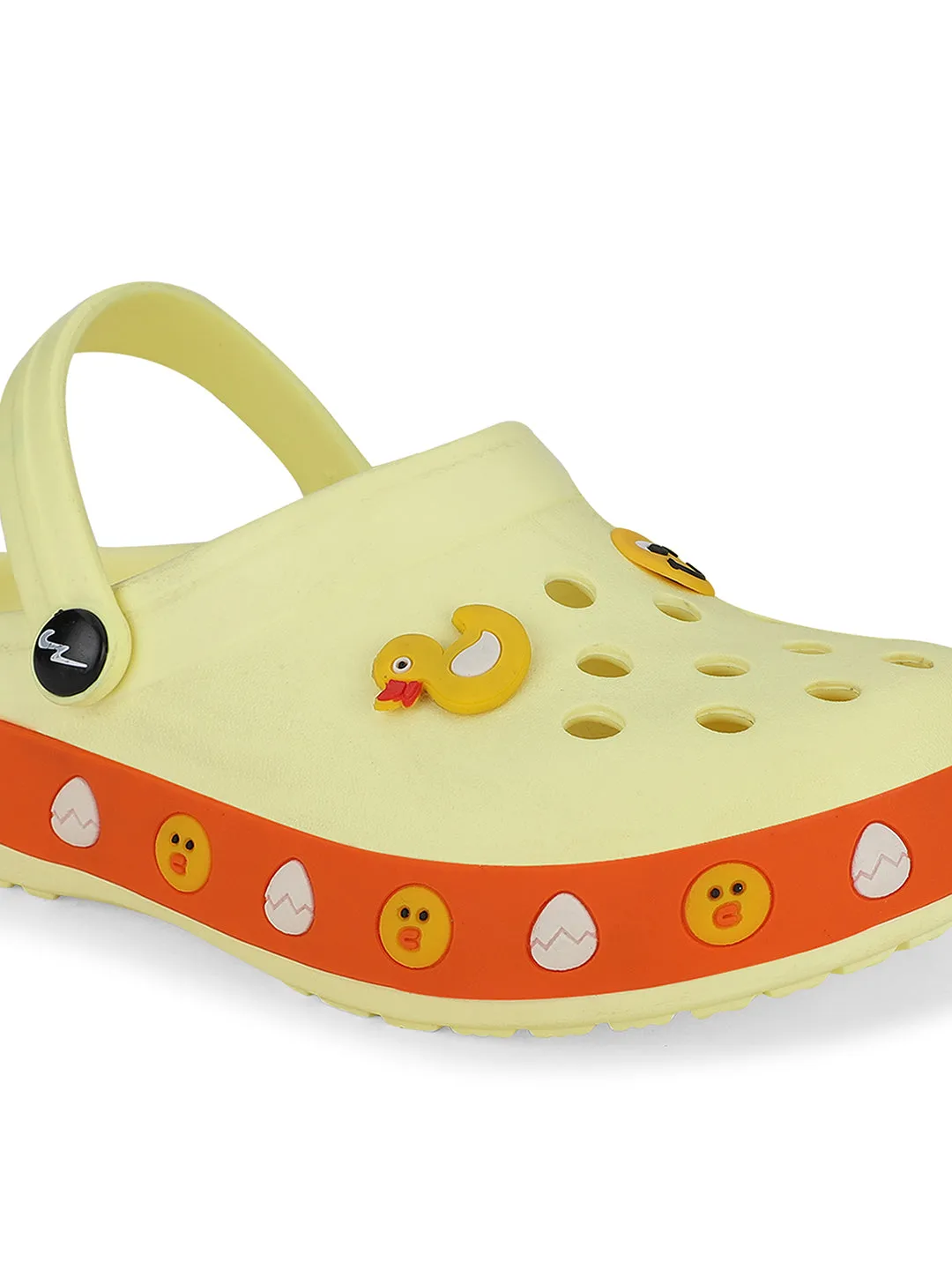GC-4012C Yellow Child Clogs