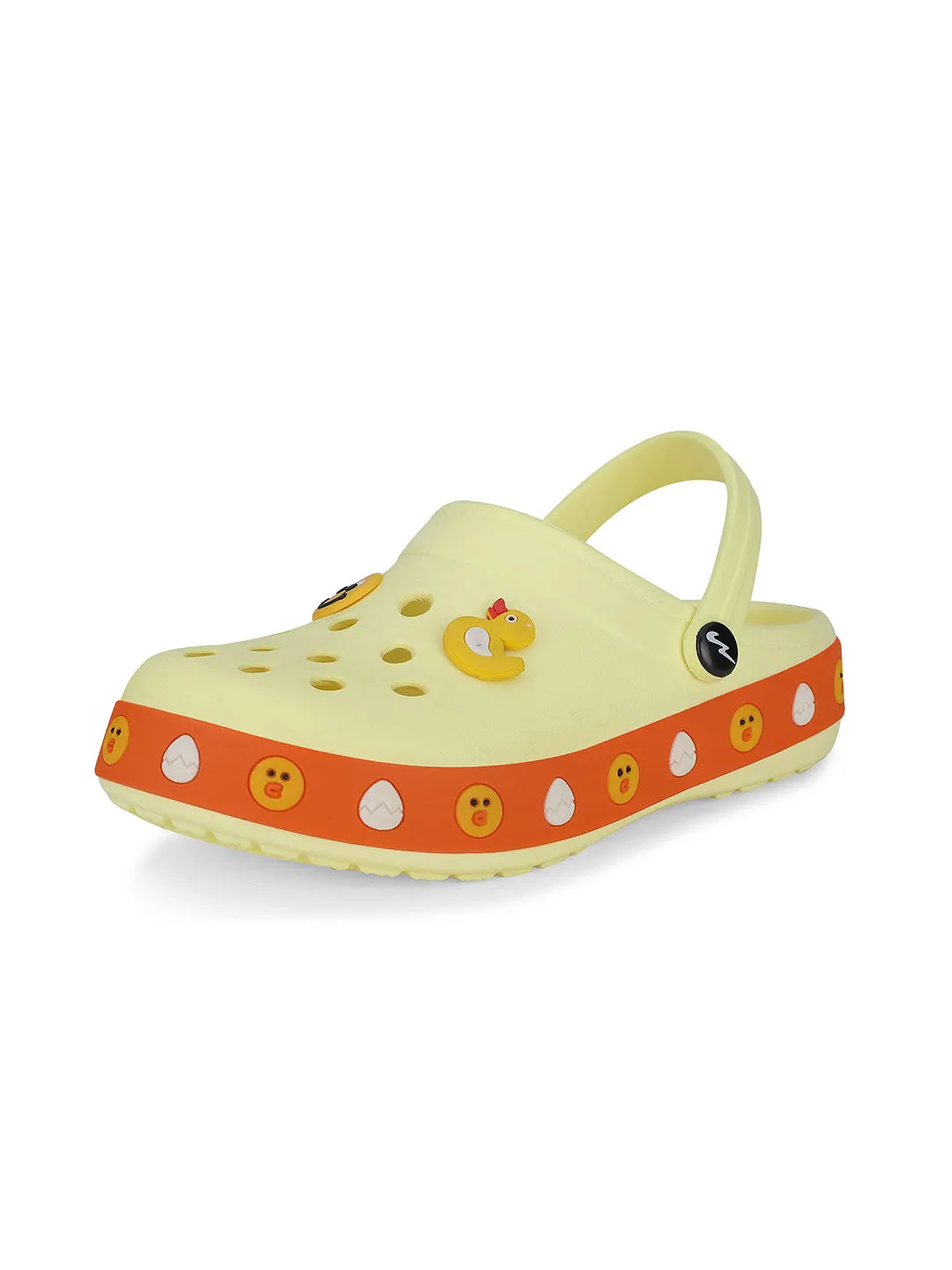 GC-4012C Yellow Child Clogs