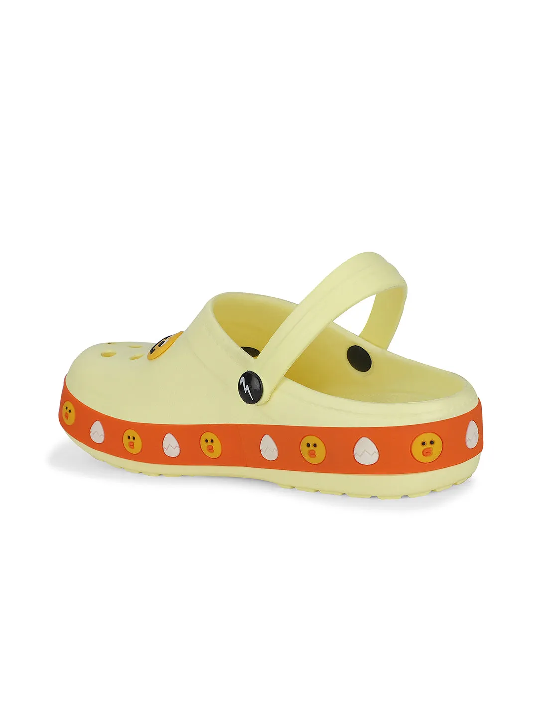 GC-4012C Yellow Child Clogs