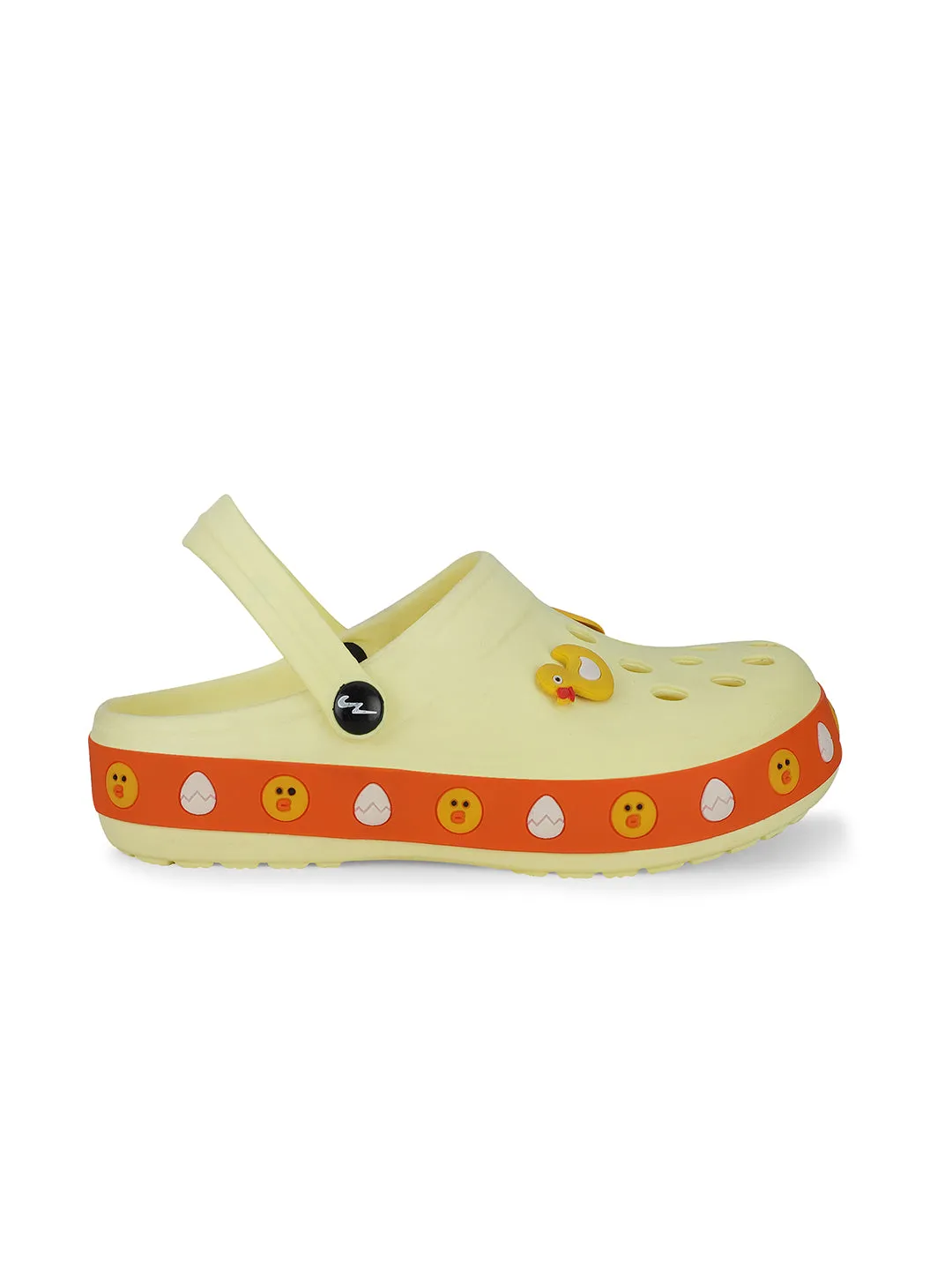GC-4012C Yellow Child Clogs