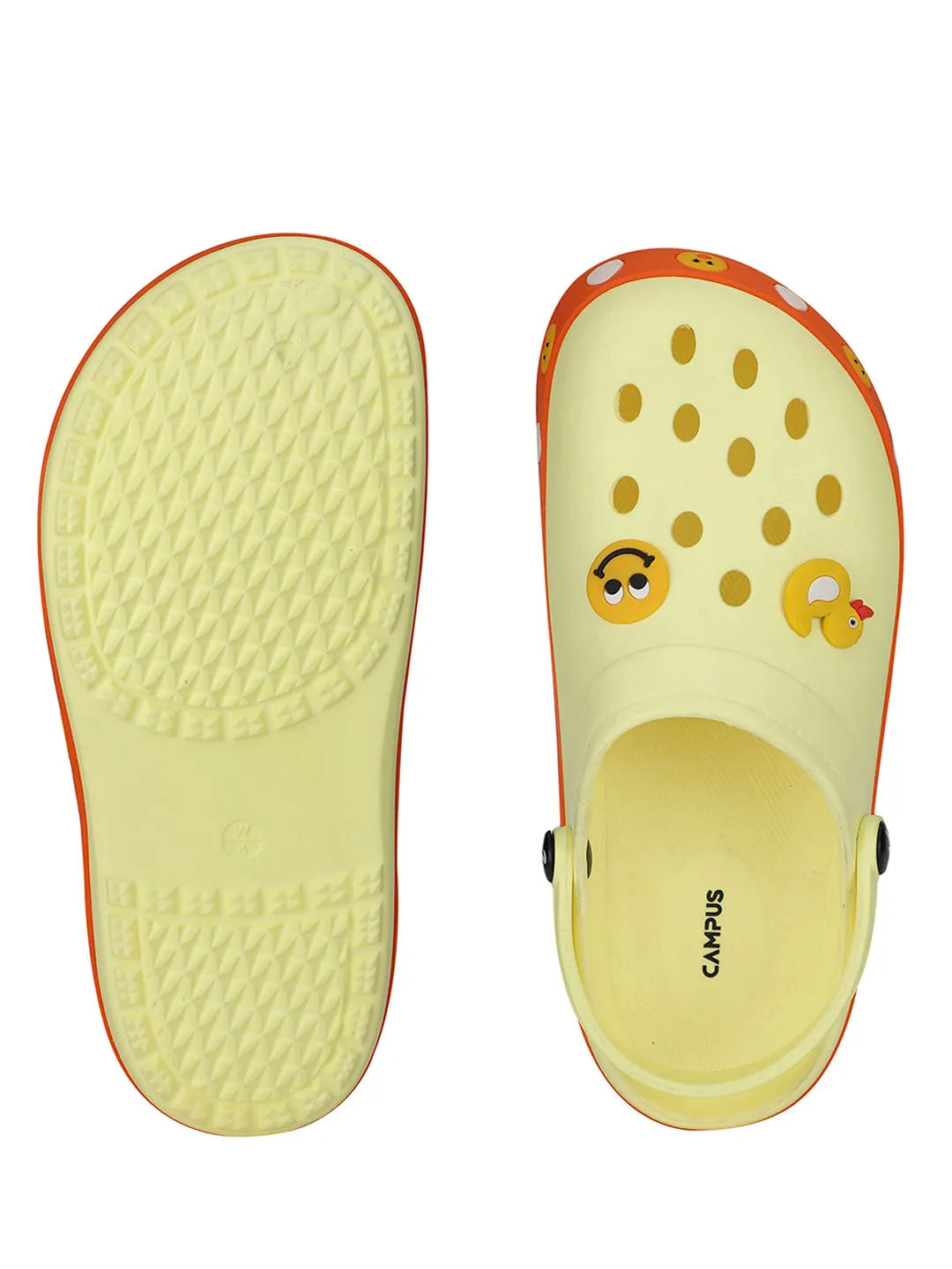 GC-4012C Yellow Child Clogs