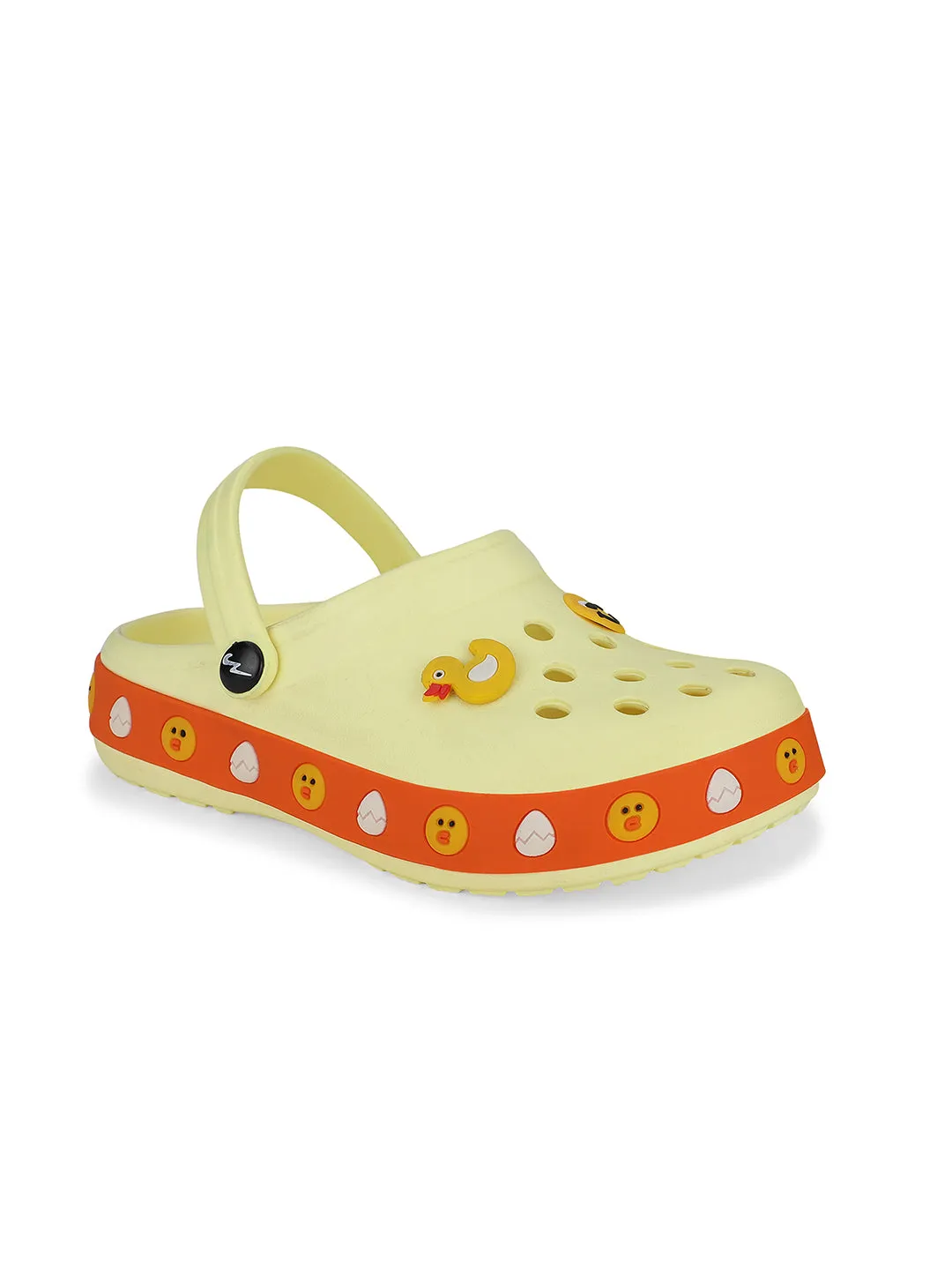 GC-4012C Yellow Child Clogs