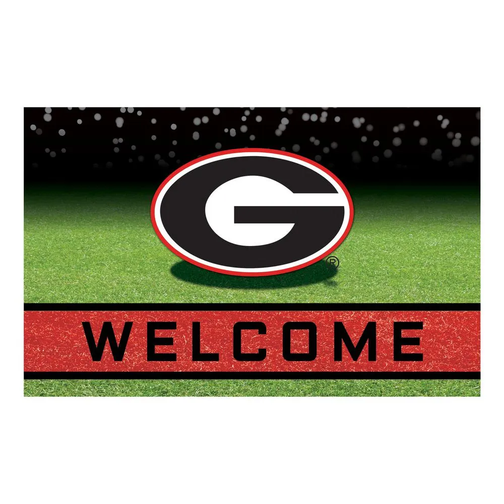 Georgia Bulldogs Heavy Duty Crumb Rubber Doormat  OUT OF STOCK