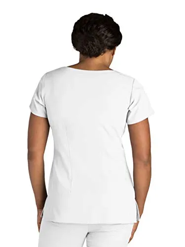 Grey's Anatomy 2115 Signature 3-Pocket Top for Women - Super-Soft Medical Scrub Top