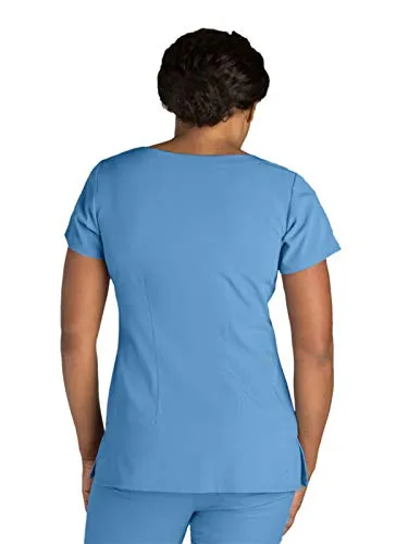 Grey's Anatomy 2115 Signature 3-Pocket Top for Women - Super-Soft Medical Scrub Top