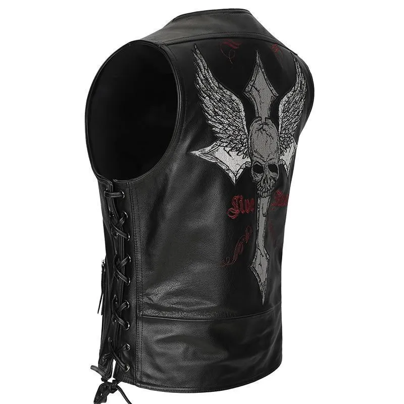 Harley Skull Leather Jacket