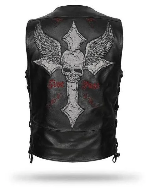 Harley Skull Leather Jacket