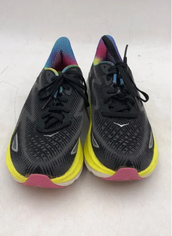Hoka One One Women's Clifton 9 1127896 BAAB Black Running Shoes - Size 6B